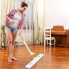 BUNIQ Flat Mop - Mops For Floor Cleaning, Microfibre Flat Mop For Wet & Dry With 2 Reusable Pads, Professional Commercial Mop With Extendable Handle And 360 Rotating Head, Household Cleaning Tools view 3