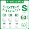 Gameza 60th Birthday Decorations for Men - 14PCS Golf Birthday Party Decorations 60th Birthday Decorations Women Men Golf Glitter Sixtee Banner Hanging Swirls 60th Golf Theme Bday Party Decorations view 2