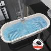 BUNIQ Bucket With Handle And Wheels, Large Capacity Folding Bucket, Portable Rectangular Mop Bucket, Foldable Water Bucket, 3.17 Gallon Wash Bucket For Cleaning Mop view 3