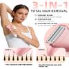 Ufree Lady Shavers for Women Pubic Hair, Bikini Trimmer Women Wet & Dry Use Groomer, Womens Electric Shavers Razors IPX7 Waterproof, Face Legs and Underarm Hair Shaver Cordless, Birthday Gifts, Gold view 3