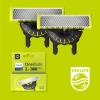 Philips OneBlade Original 360 Blade Heads, Compatible with All OneBlade and Pro Electric Shaver & Trimmers, Original from Philips, 2X One Blade, 8-Month Supply (QP420/60) view 3
