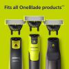 Philips OneBlade Original 360 Blade Heads, Compatible with All OneBlade and Pro Electric Shaver & Trimmers, Original from Philips, 2X One Blade, 8-Month Supply (QP420/60) view 4