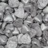 Silver Foil Milk Chocolate Hearts 500g Sweet Pouch view 1