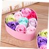 FRCOLOR 2pcs Soap Flower Present Set Creative Mothers Day Present for Women Random Color view 2