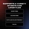 OUT ANGLED Beef Iso Plus, Beef Protein Isolate Powder, High Protein, No Fat and No Sugar | Apple Raspberry Flavour 900g 30 Servings | Halal, Paleo and Keto Friendly, Dairy Free, Gluten Free view 4
