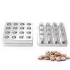 Rainorning 4/9/12/16/25 Holes 6/8/10/12mm Household Manual Pill Tablet Molding Mould, Aluminum Alloy Medicine Powder Tablet Press Making Tool (10mm, 16 Holes) view 1