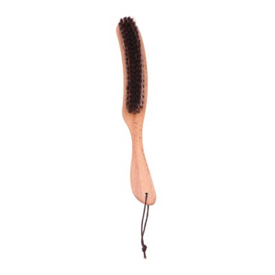 FRCOLOR Beard Brush Hair Beard Brush Wooden Handle for Mustache Goatee Whiskers Men's Grooming Tool for Dad Valentine's Day
