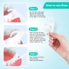 COCOBURI 50 Count Individually Wrapped Dental Floss Picks-Oral Care Flossers for Adults- Floss Singles Bag- Travel Hotel Restaurant Office Car Dental Floss view 3