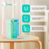 COCOBURI 50 Count Individually Wrapped Dental Floss Picks-Oral Care Flossers for Adults- Floss Singles Bag- Travel Hotel Restaurant Office Car Dental Floss view 4