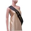 Abaodam 3pcs Birthday Party Etiquette Belt Black Single Layer Shoulder Strap for Party Accessories view 3