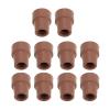 10Pcs 19mm Crutch Tip, Slip Proof Rubber, Easy to Install, Metal Washer, Noiseless Walking, Multiple Canes, Replacement Kit view 1