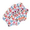 5Pcs Reusable Sanitary Pads, Washable Black Cloth Menstrual Pads Menstrual Towel Sanitary Napkins, Reusable Menstrual Pads Breathable Highly Absorbent Cotton (S) view 4
