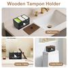 Tampon Holder for Bathroom,Black Feminine Product Organizer,Girl Stuff Box for Bathroom,Pad and Tampon Organizer for Bathroom,Pad Holder for Bathroom,Shark Week Bathroom Organizer,Bathroom Accessories view 4