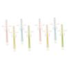 FOMIYES 8pcs Silicone Toothbrush for Boy Girl Boy Girl Training Toothbrush Suction Base view 1