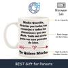 Cuson Querida mam Este es un regalo para mam. Taza de caf divertida de 11 oz para el Da de la Madre. view 3