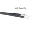 Lisher 3 PCS Ceramic Tweezers with Black Handle Corrosion-Resistant Insulation Maintenance and Clamping Tools High Temperature Resistant Wear Resistant and Welding Resistant view 4