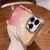 Case For iPhone 14 13 12 11 Pro Max Mini 14 Plus Purple Gradient Silicone Luxury Fashion Glitter Clear Soft Cover,DE,For iPhone 14 Plus view 1