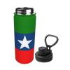 FJQWKLF Flag of Ogaden National Liberation Front Water Bottle 18OZ Stainless Steel Insulated Water Bottles with Spout Lid Sports Water Bottle for Travel Camping Hiking Biking Water Jug view 2