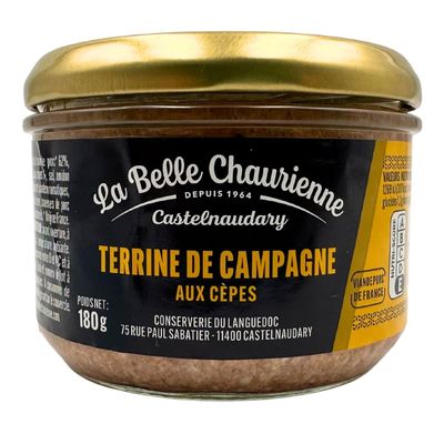La Belle Chaurienne Ceps Farmhouse Terrine 180g