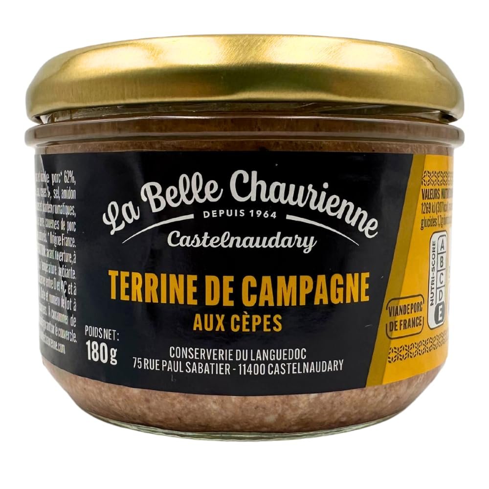 La Belle Chaurienne Ceps Farmhouse Terrine 180g