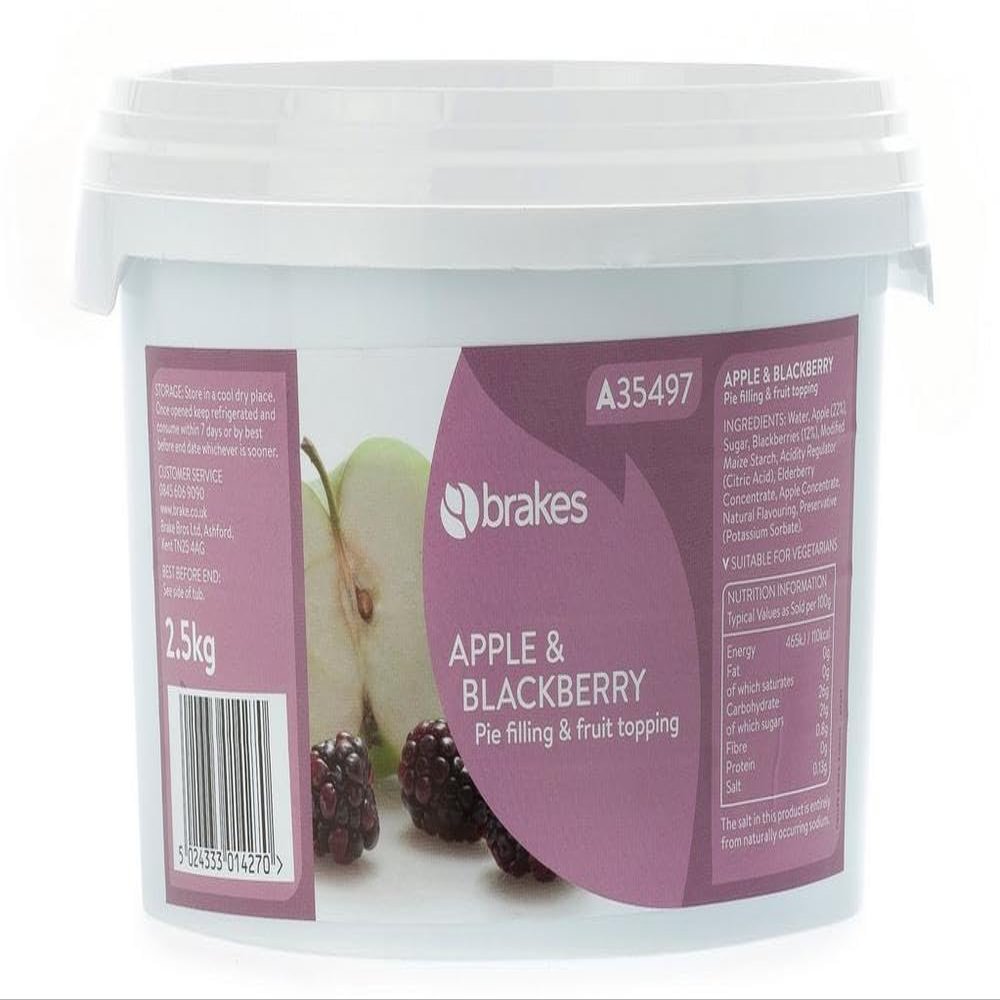 Brakes Apple & BlackBerry Pie Filling 2.5kg
