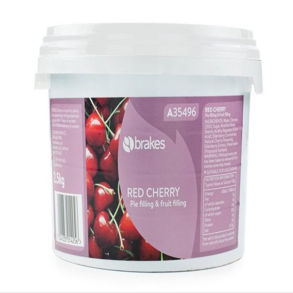 Brakes Red Cherry Pie Filling 2.5kg