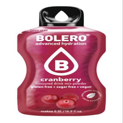 Bolero Drink Sticks White Grape, 12 Sticks to Mix with 500ml of Water (Cranberry, 3g)