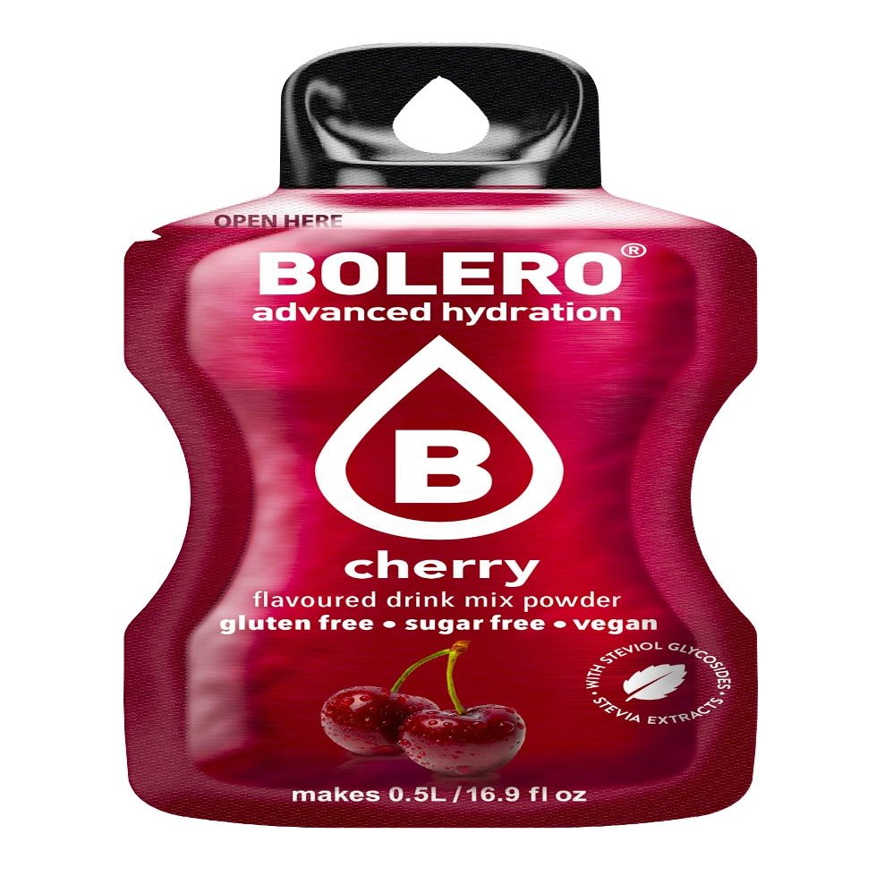 Bolero Drink Sticks White Grape, 12 Sticks to Mix with 500ml of Water (cherry, 3g)