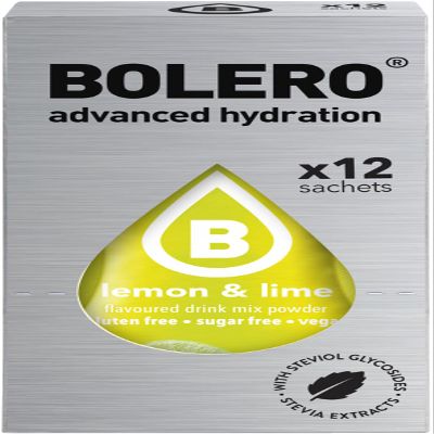 Bolero Drink Sticks White Grape, 12 Sticks to Mix with 500ml of Water (lemon & lime, 3g)