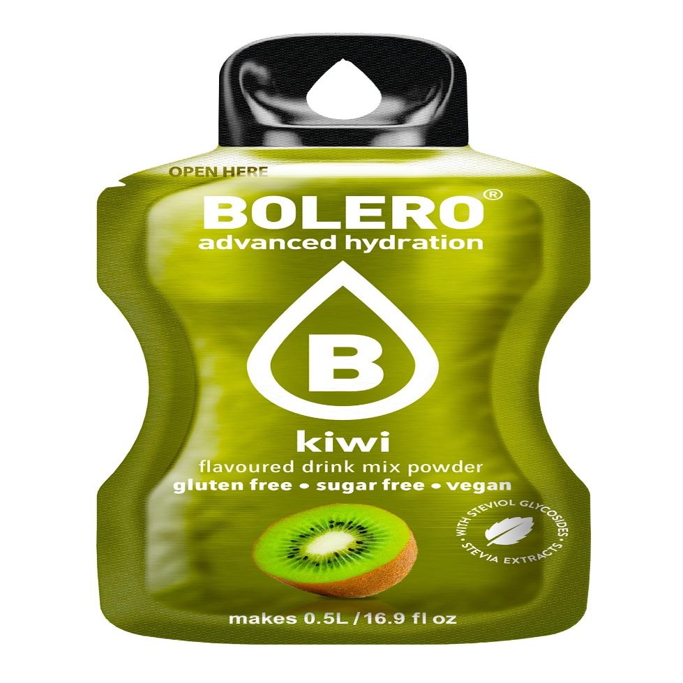 Bolero Drink Sticks White Grape, 12 Sticks to Mix with 500ml of Water (kiwi, 3g)