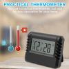FLAVAS Indoor Digital Thermometers | 2 In 1 Hygrometer Indoor Humidity Thermometer For Room Temperature - Large Display Screen, Indoor Thermometers For Terrarium, Incubator, Greenhouse, Cellar view 2