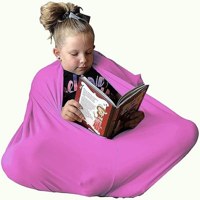 MIOTEQ Sensory Body Sock Stretchy Sox For 3-18 Years Old Kids With SPD, Autism, ADHD Deep Pressure Sensory Sack For Self-Calming And Relaxing (Color : Pink, Size : M/Medium-69 * 119cm)