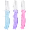 6 Pcs Eyebrow Shaper for Women Foldable Facial Hair Remover and Trimmer Exfoliating Dermaplaning Tool Razors for Women and Men view 1