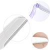 6 Pcs Eyebrow Shaper for Women Foldable Facial Hair Remover and Trimmer Exfoliating Dermaplaning Tool Razors for Women and Men view 3