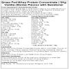 Whey Protein Powder Concentrate - All Flavours - Grass Fed (Vanilla - Stevia, 5kg (1kg Bag x5)) view 2