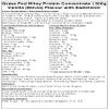 Whey Protein Concentrate 80% - Vanilla Stevia - Grass Fed (500g) view 2