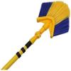 Long Reach 3M Angled Head Cobweb Brush with Extending Telescopic Handle Feather Duster for Ceiling Indoor Corner Cleaning 180 Degree Cleaner view 3
