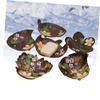 3pcs Coconut Shell Soap Tray Soap Case Soap Dish Leaf Storage Box Modeling Wooden view 3
