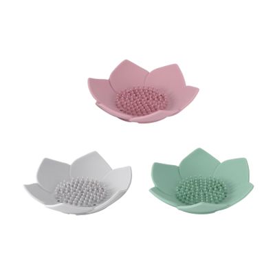 6 Pcs Soap Box Soap Drying Holder Dish with Drain Dish Self Holder Black Serving Tray Case Travel Silica Gel Storage Rack Handmade