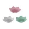 6 Pcs Soap Box Soap Drying Holder Dish with Drain Dish Self Holder Black Serving Tray Case Travel Silica Gel Storage Rack Handmade view 1
