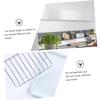 3 Pcs Storage shower soap dish storage rack sink soap dispenser non soap holder Dryer Metal bar counter drying rack soap holder decorate tray Drainage steel wire view 4