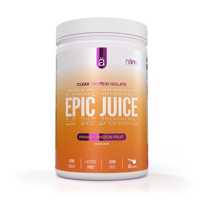 NanoSupps Epic Juice Clear Whey (875g) Mango - Passion Fruit - Proteins - Clear Protein