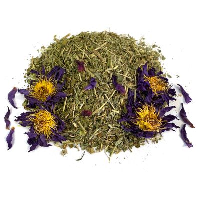 MQH Wholefoods Lotus Flowers Tea Herbal Pre Mix Mixed Blends Premium Quality! AVAILABLE IN 15+ BLENDS (Passion Flower & Lotus Tea Mix, 50g)