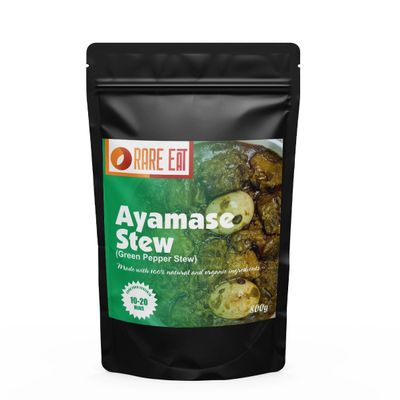 Green Pepper Stew| Ayamashe Stew | Ofada Sauce| Hot |800g X 2