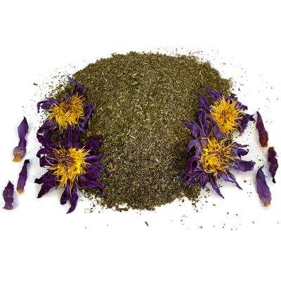 MQH Wholefoods Lotus Flowers Tea Herbal Pre Mix Mixed Blends Premium Quality! AVAILABLE IN 15+ BLENDS (Peppermint & Lotus Tea Mix, 25g)
