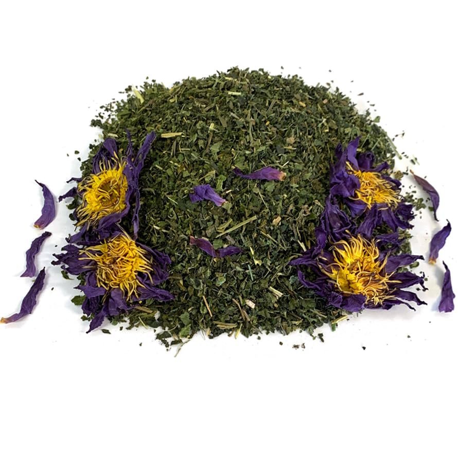 MQH Wholefoods Lotus Flowers Tea Herbal Pre Mix Mixed Blends Premium Quality! AVAILABLE IN 15+ BLENDS (Nettle & Lotus Tea Mix, 50g)