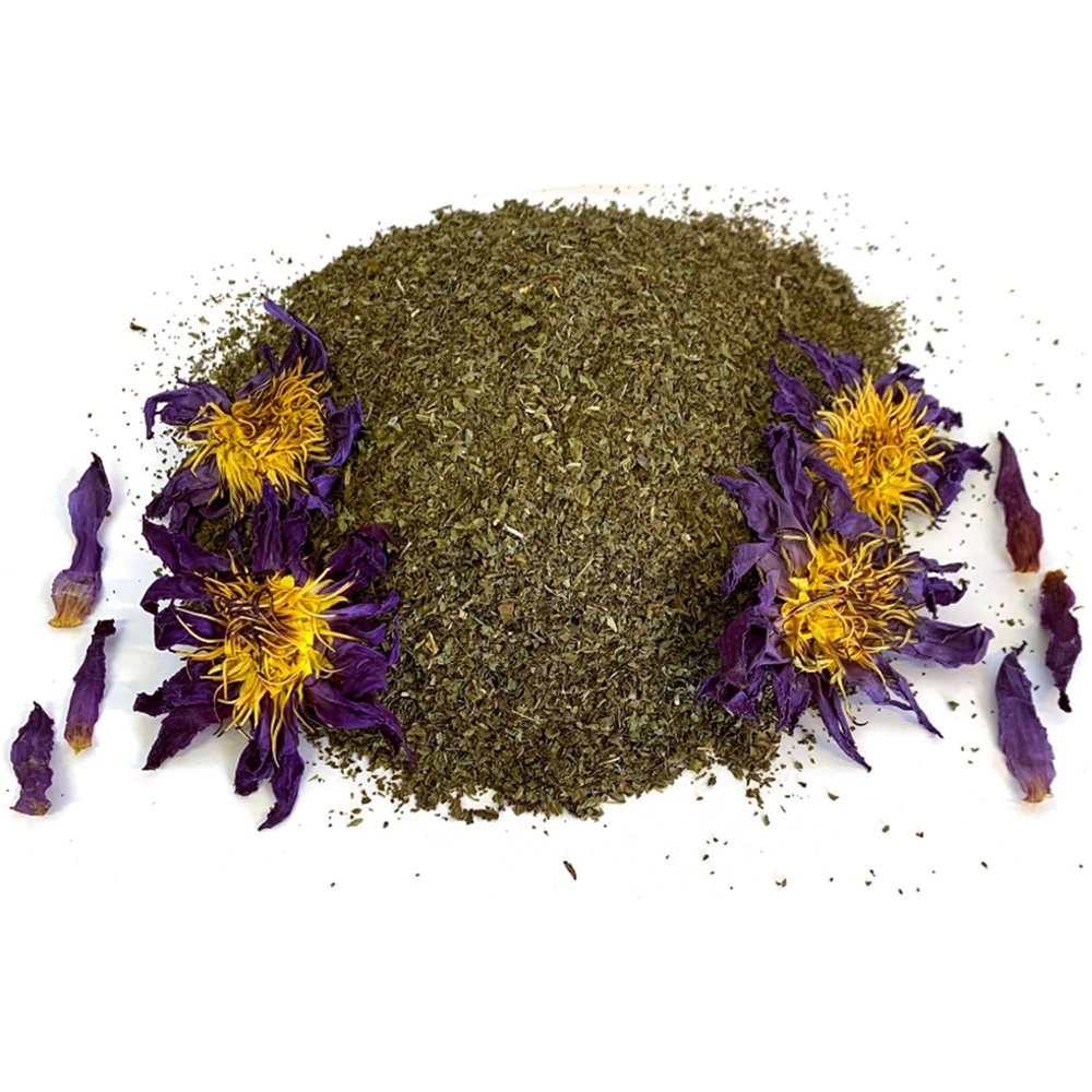 MQH Wholefoods Lotus Flowers Tea Herbal Pre Mix Mixed Blends Premium Quality! AVAILABLE IN 15+ BLENDS (Spearmint & Lotus Tea Mix, 10g)