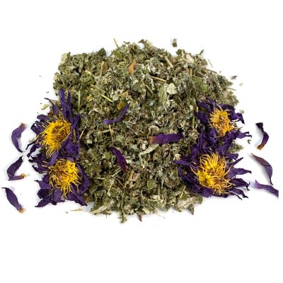 MQH Wholefoods Lotus Flowers Tea Herbal Pre Mix Mixed Blends Premium Quality! AVAILABLE IN 15+ BLENDS (Raspberry Leaf & Lotus Tea Mix, 25g)