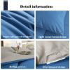 lsxlkha All Season Down Alternative Quilted Comforter, Duvet Filling and Cotton Shell, All-Season Duvet Moisture-Wicking and Thermoregulating, Silky Soft and Comfortable 150x200cm 2kg view 2