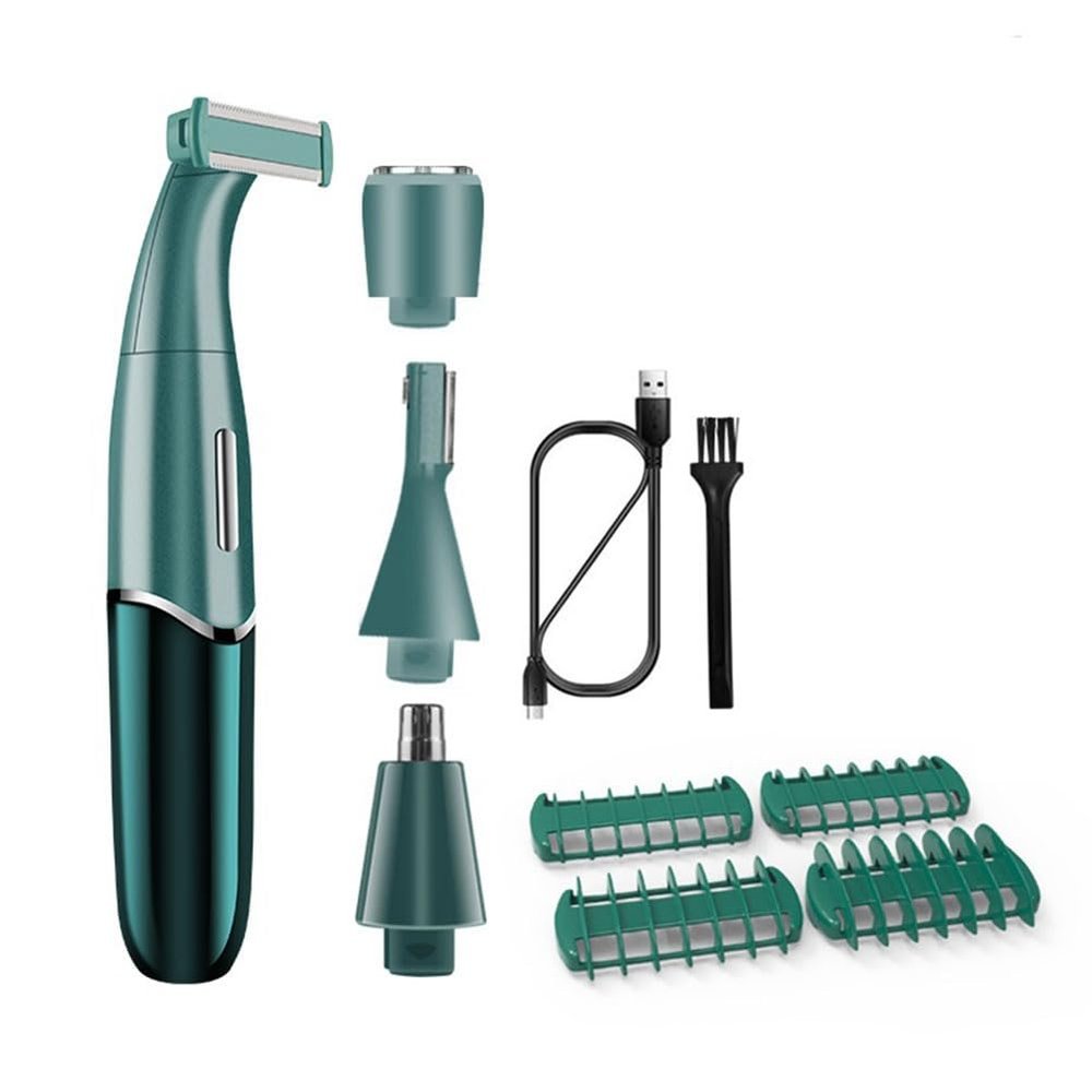 Obahdirry 4 in 1 Haircut for Intimate Area, Women Bikini Zone, Sensitive , Hair Shaver, Face and Beard Trimmer, A